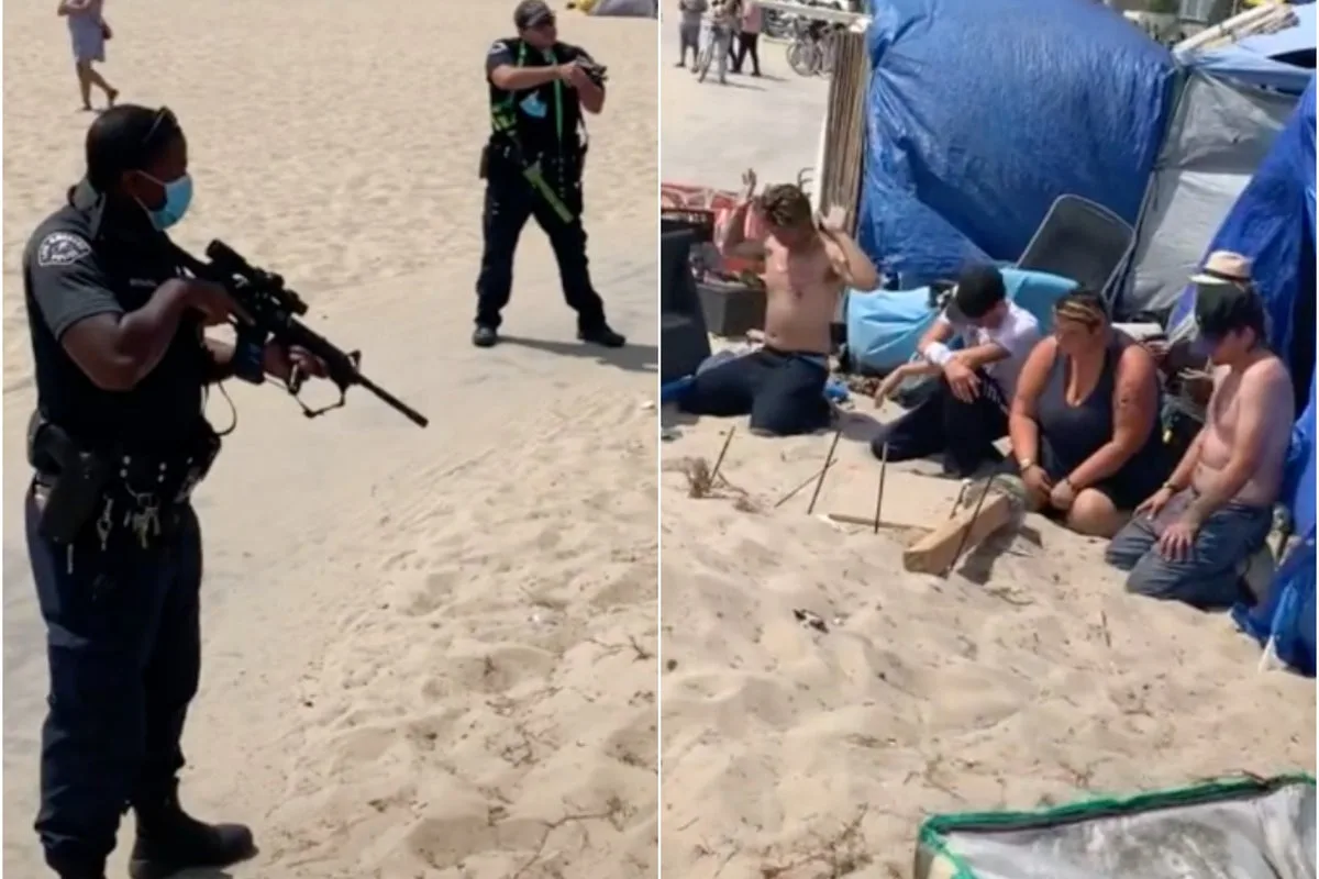 LAPD Faces Backlash Over Venice Beach Homeless Raid