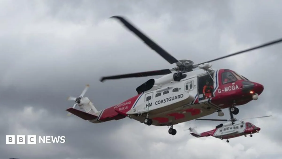 Laser Pen Shone at Rescue Helicopter Over Inverness