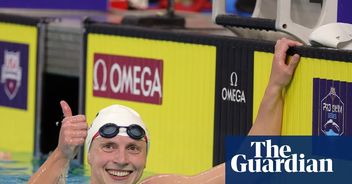 Katie Ledecky Records Second Fastest 1500m Freestyle in History at Pro Swim Series