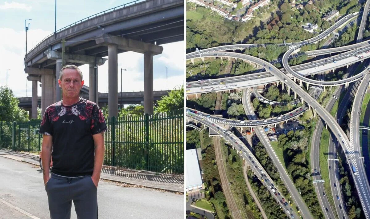 Life Under Britain's Busiest Motorway Junction: Spaghetti Junction Residents Defend Noisy Home