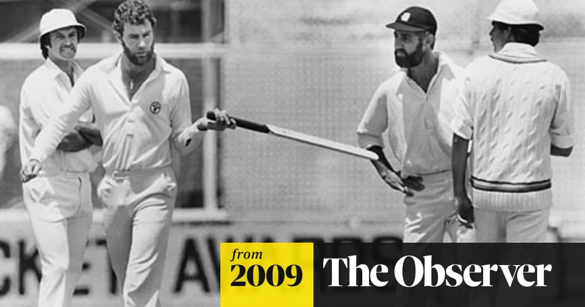 The Aluminium Bat Controversy: Dennis Lillee's 1979 Ashes Stunt