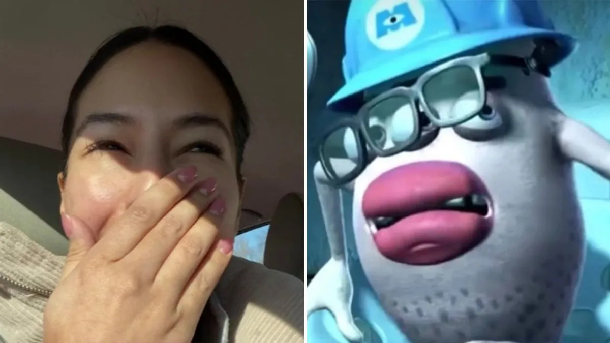 Lip Blushing Nightmare Leaves Woman Looking Like Monster Inc Character