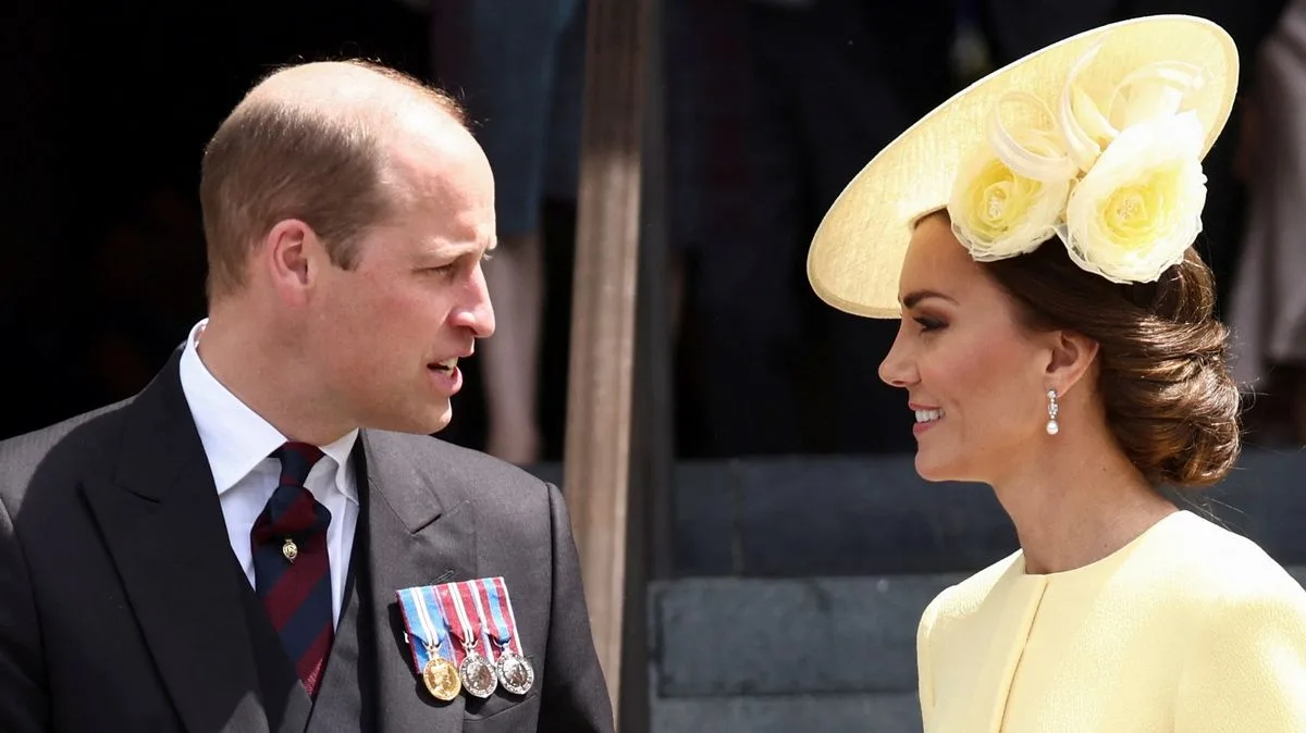 Lip Reader Decodes Kate and William's Tense Exchange at Jubilee Service