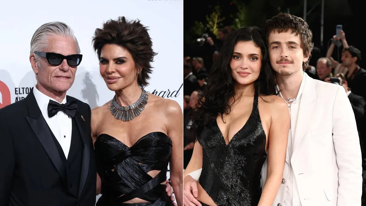 Lisa Rinna and Harry Hamlin Spoof Kylie Jenner and Timothée Chalamet Beach Photos