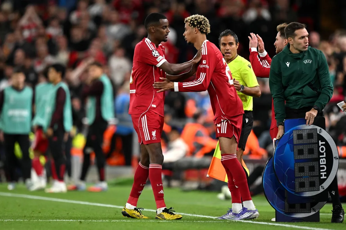 Slot Issues Isak Fitness Update as Ekitike Suspended for Liverpool