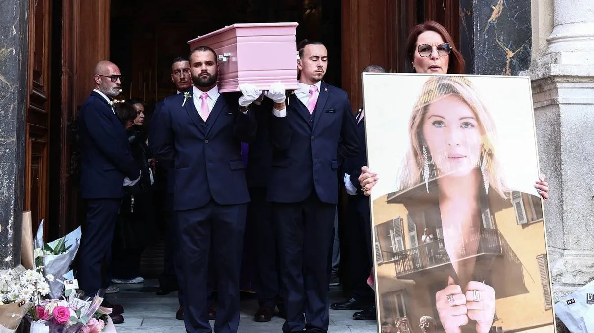 French Big Brother star Loana Petrucciani laid to rest in pink coffin aged 48