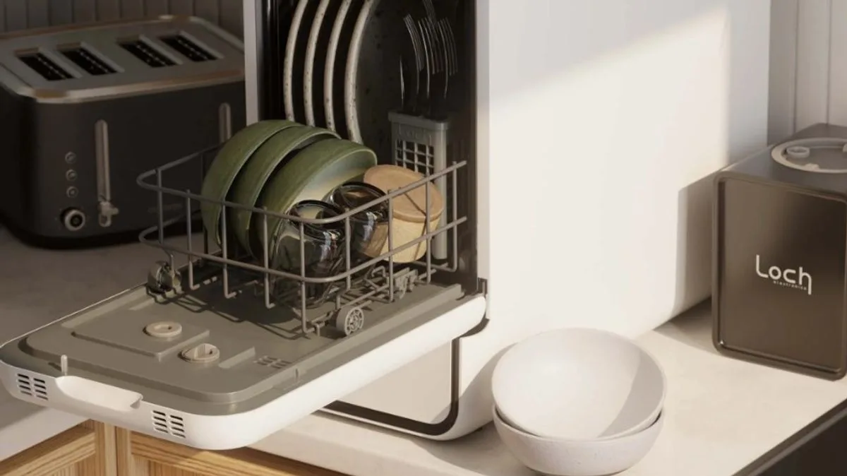 No-Plumbing Dishwasher from Scottish Brand Cuts Sink Use, Say Owners