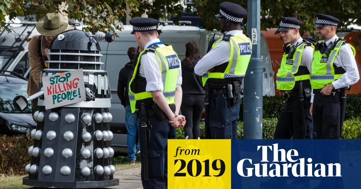 London Arms Fair Sparks Fiery Protests and Police Clashes