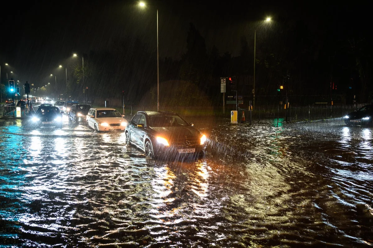 Thunderstorms to Lash UK With 40mm Rain Expected Overnight