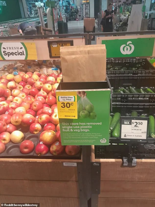 Woolworths' New Mesh Bag Charge Sparks Outrage Among Shoppers