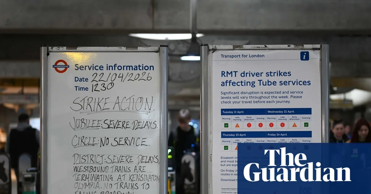 London Tube Strike Disruption Continues Into Friday