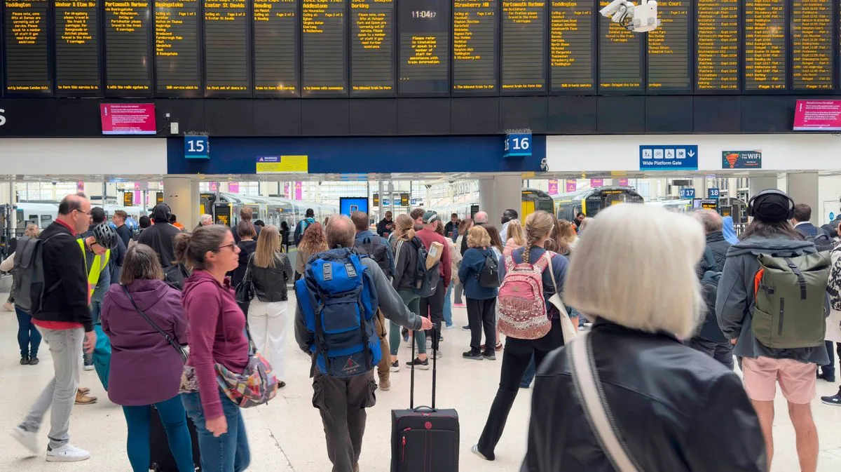 London Waterloo Delays After Smoke on Tracks