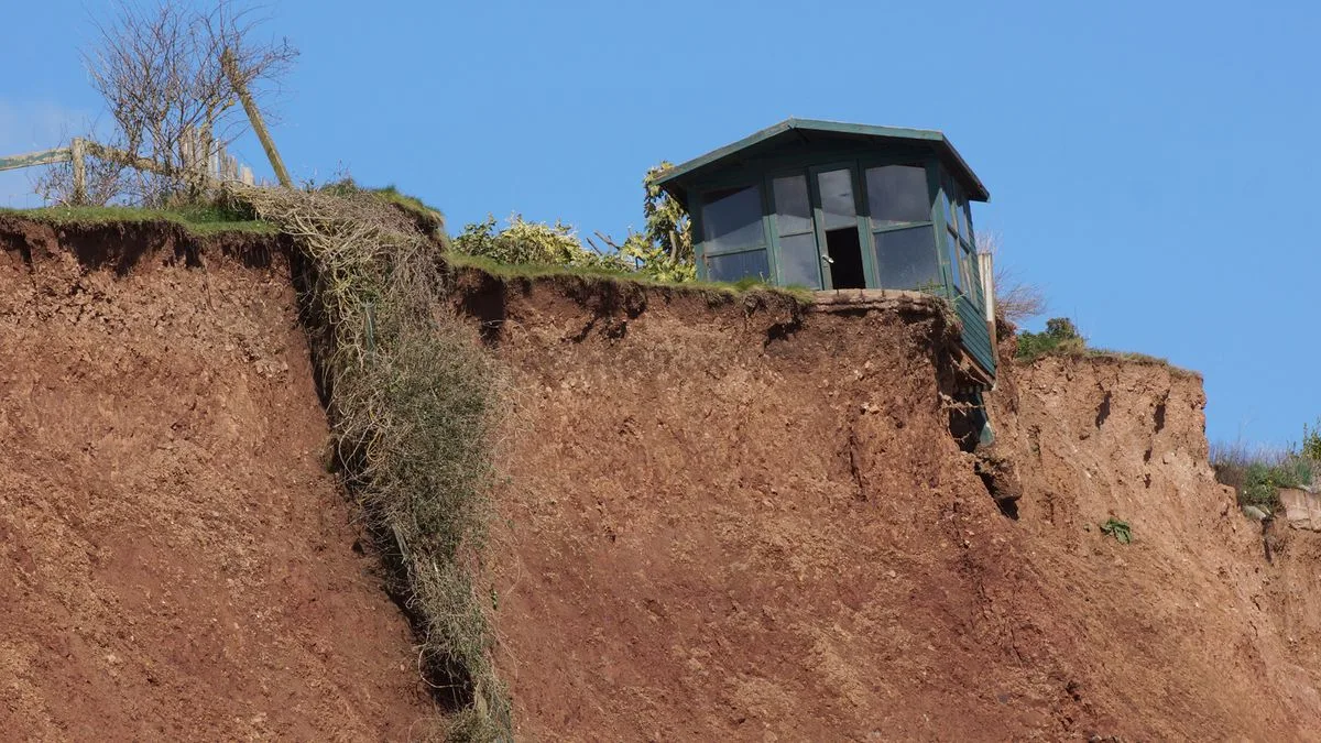 Luxury Devon Homes Face Catastrophic Landslide Threat