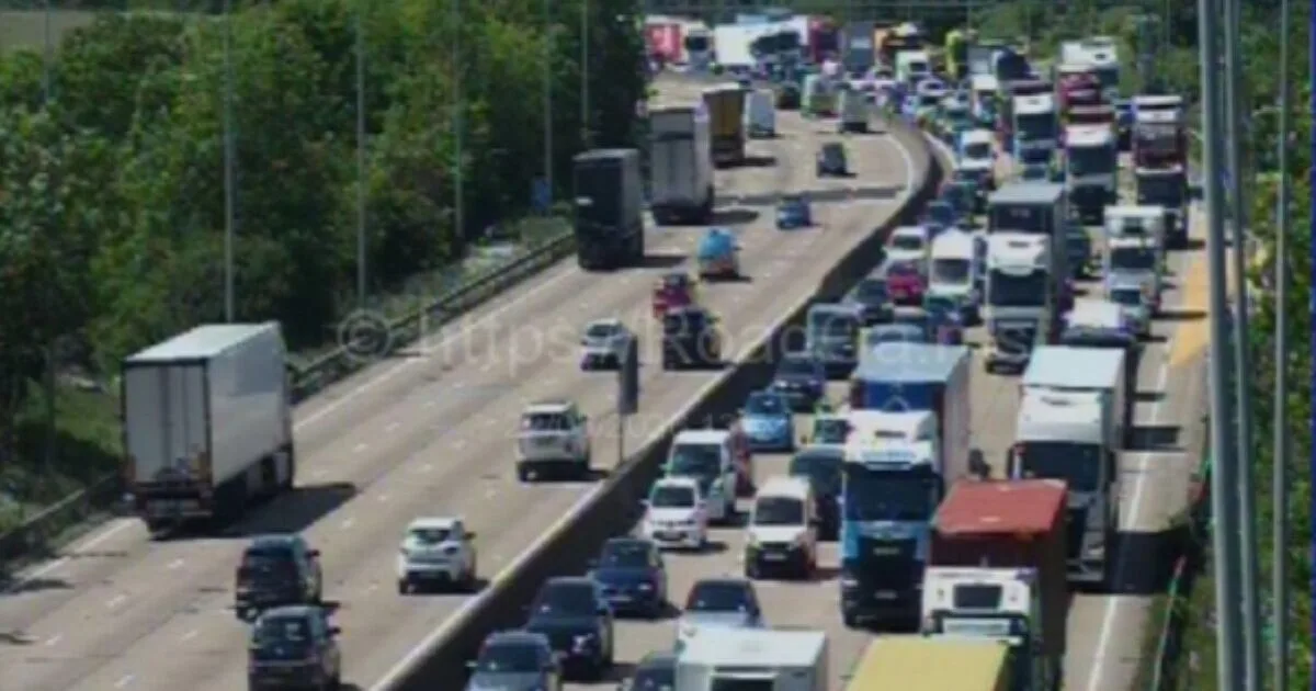 M25 Chaos: Multi-Vehicle Crash Near Heathrow Causes 10-Mile Queues