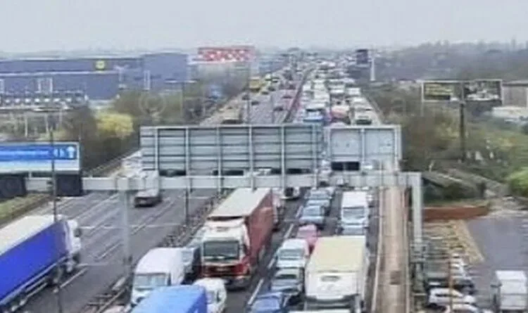 M6 Crash Causes 7-Mile Queues and Hour-Long Delays
