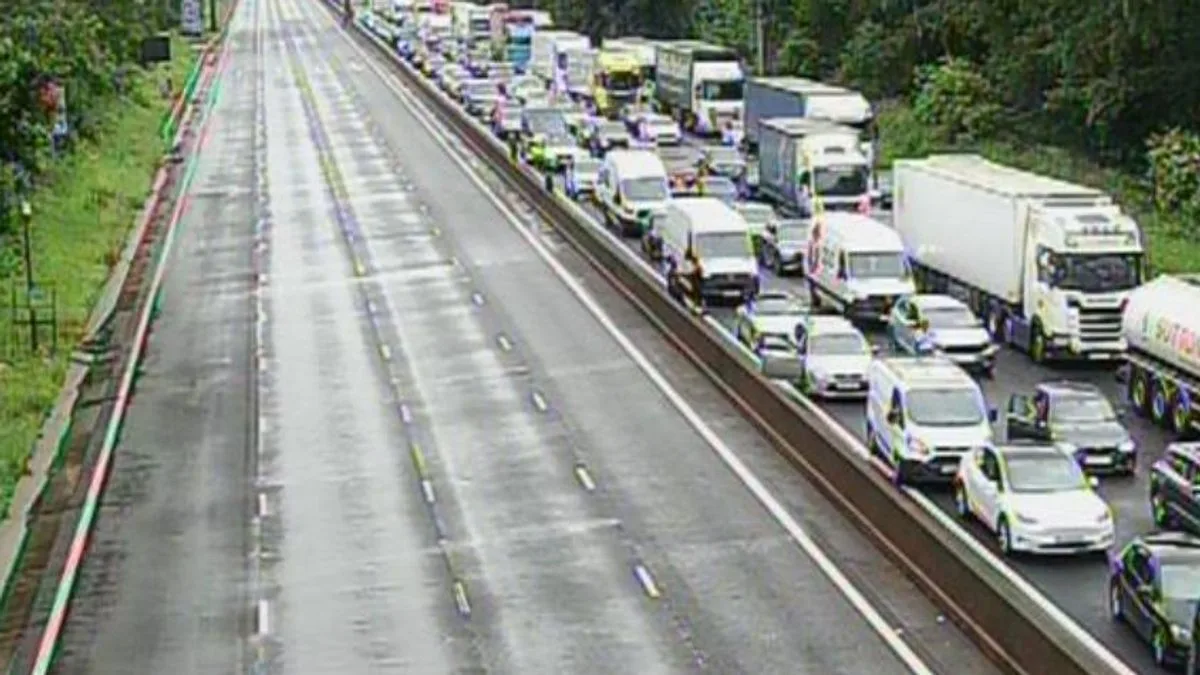 M6 Shut Both Ways in Staffordshire Due to Police Incident