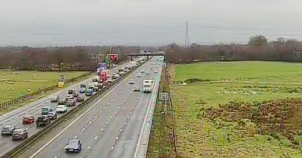 M62 Flooding Causes Major Traffic Chaos