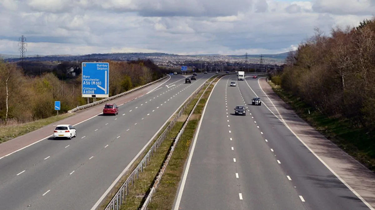 M65 Motorway Reopens After Seven-Vehicle Crash in Lancashire
