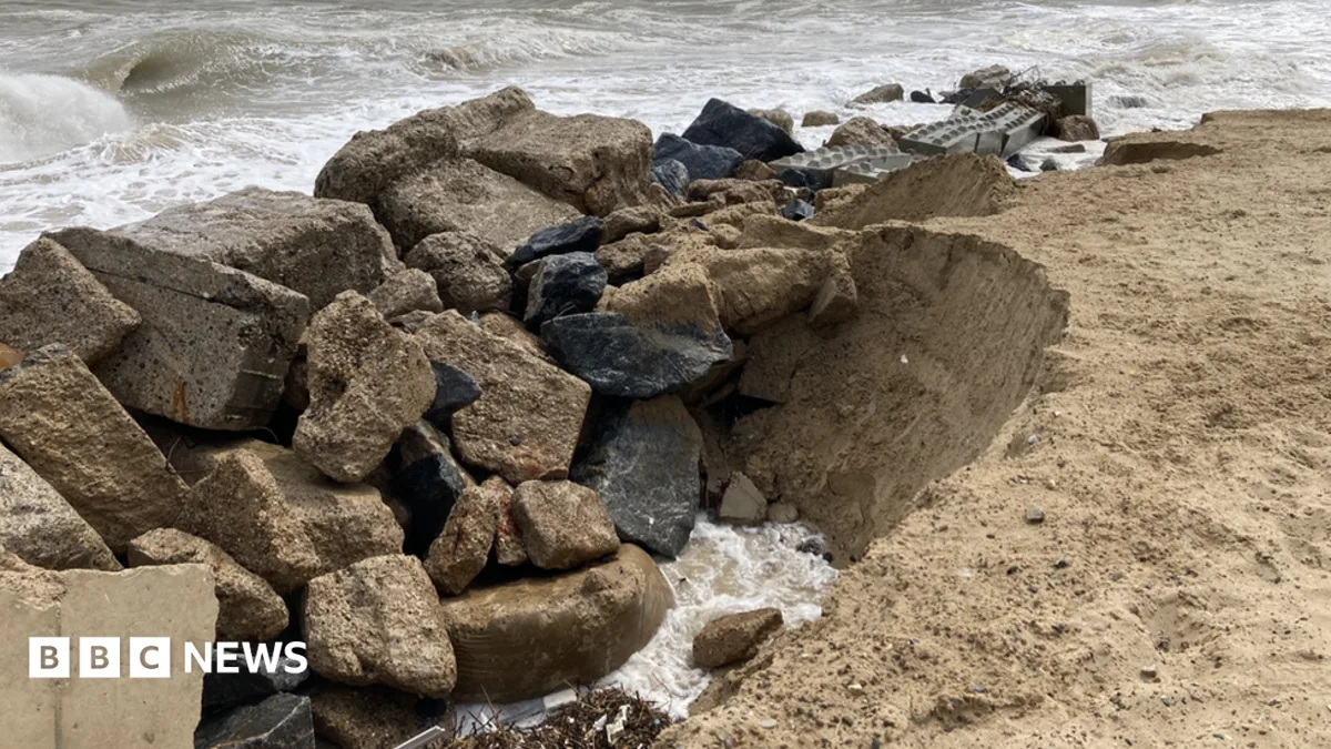 Hemsby Loses More Beach as Coastal Erosion Worsens
