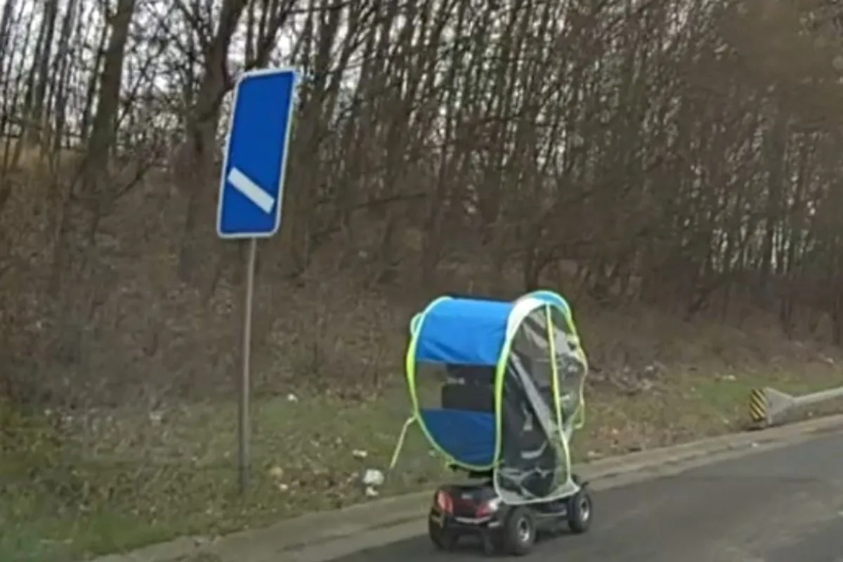 Man in 70s Drives Mobility Scooter on M11 Motorway, Police Escort Him Home