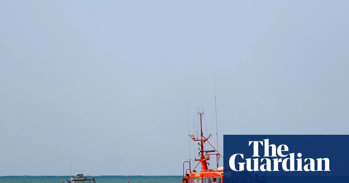 Man Rescued Trying to Reach Spain in Rubber Ring and Flippers