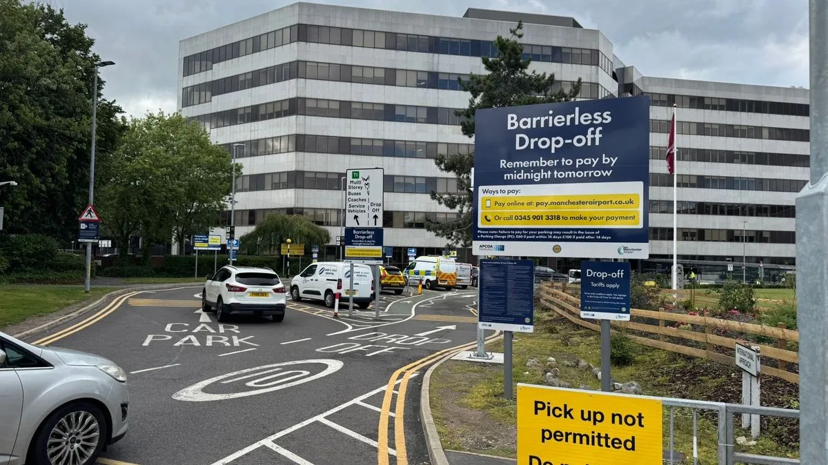 Manchester Airport Criticised Over Drop Off Fees