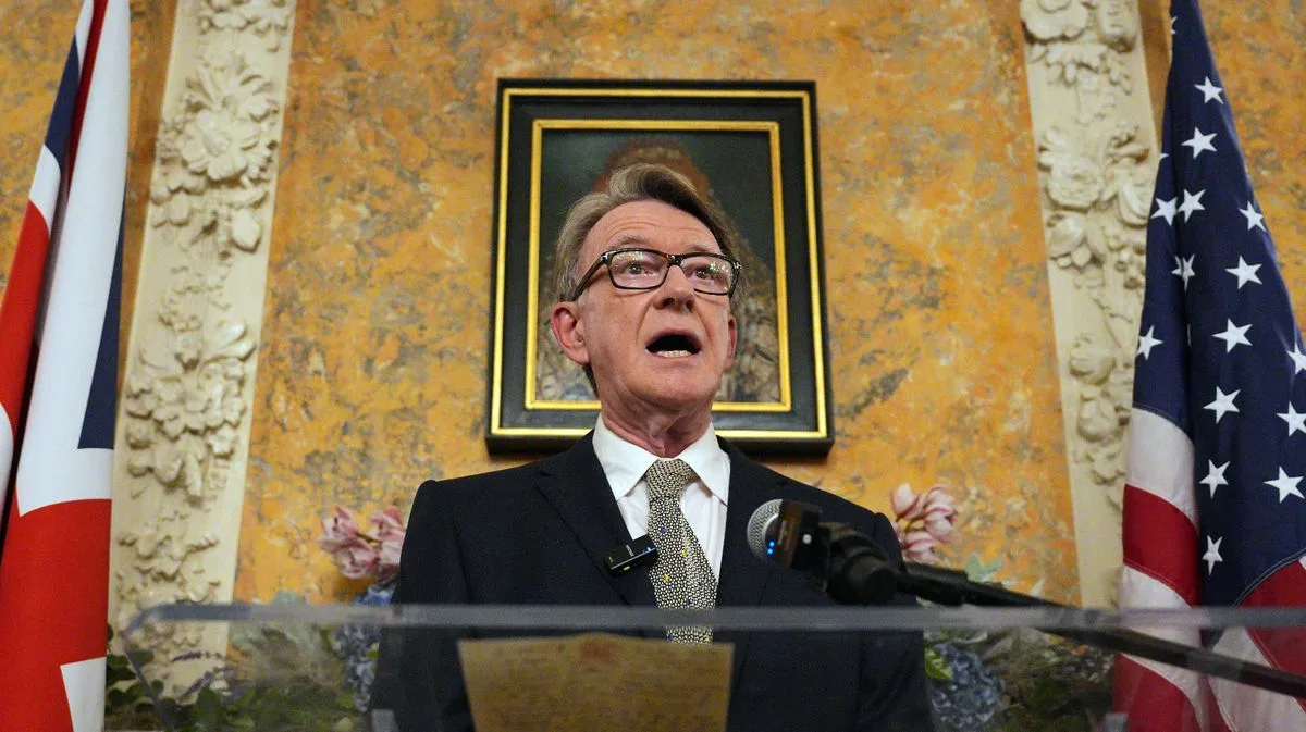 Mandelson Drove Wedge Between Epstein and Andrew, Emails Show