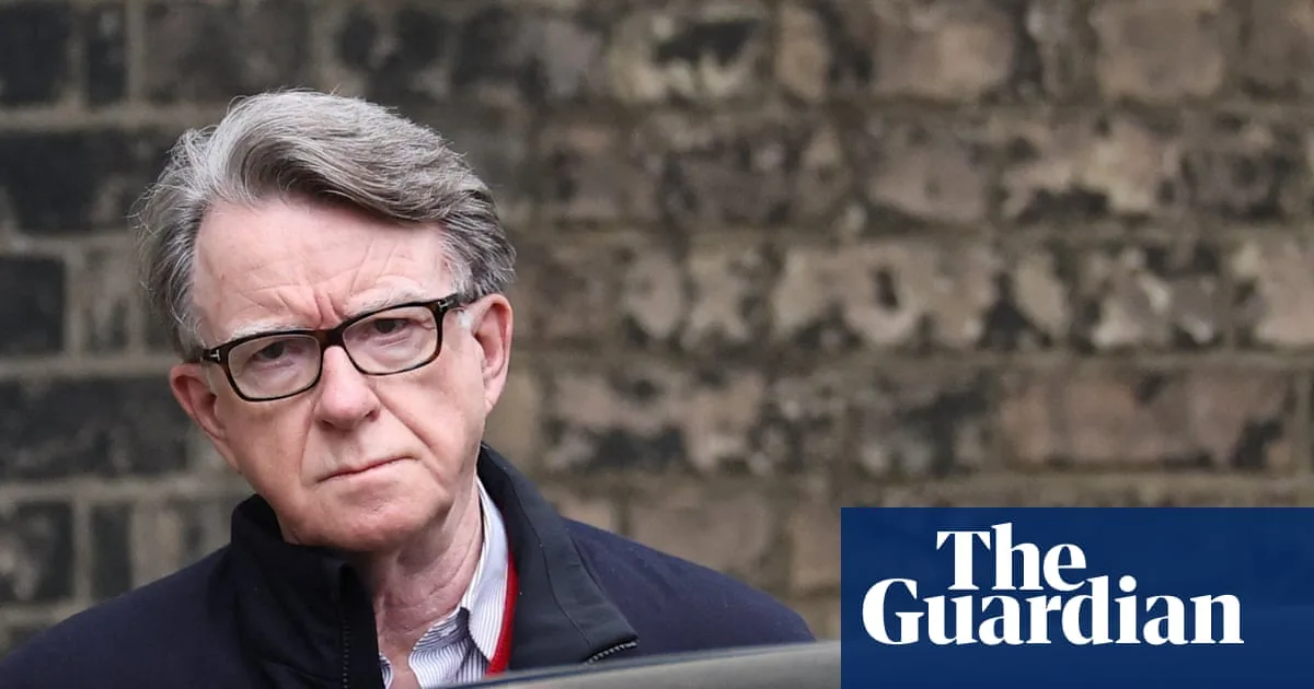 Mandelson Files Show No Mitigation of Security Concerns Over US Appointment