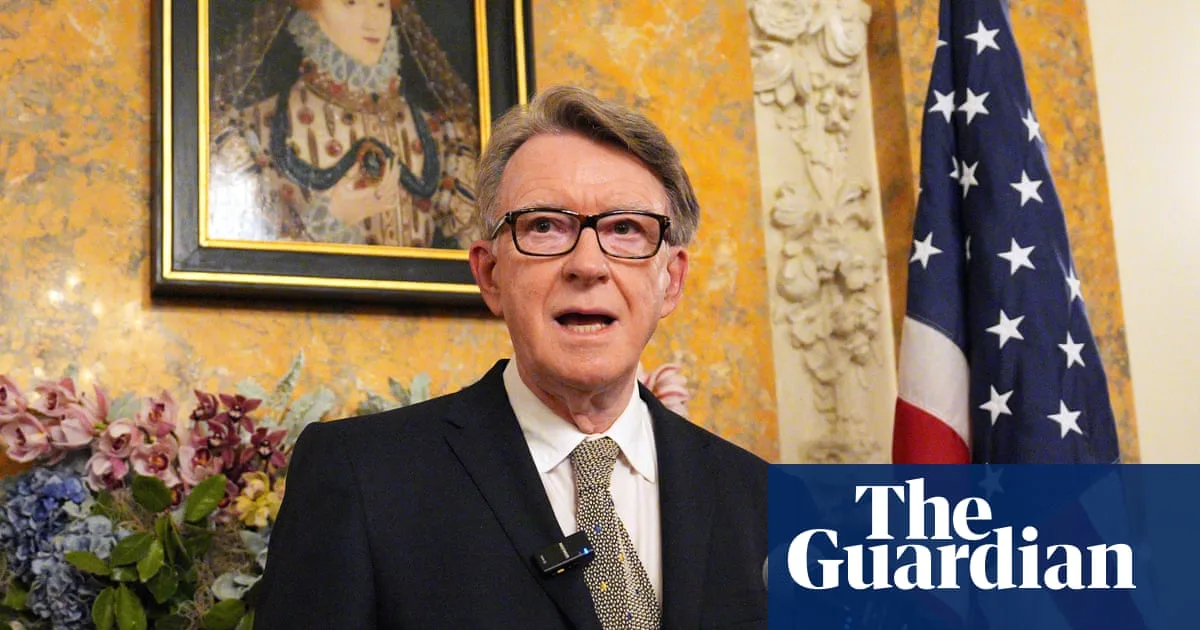 Starmer Sacks Mandelson as US Ambassador Over Epstein Links