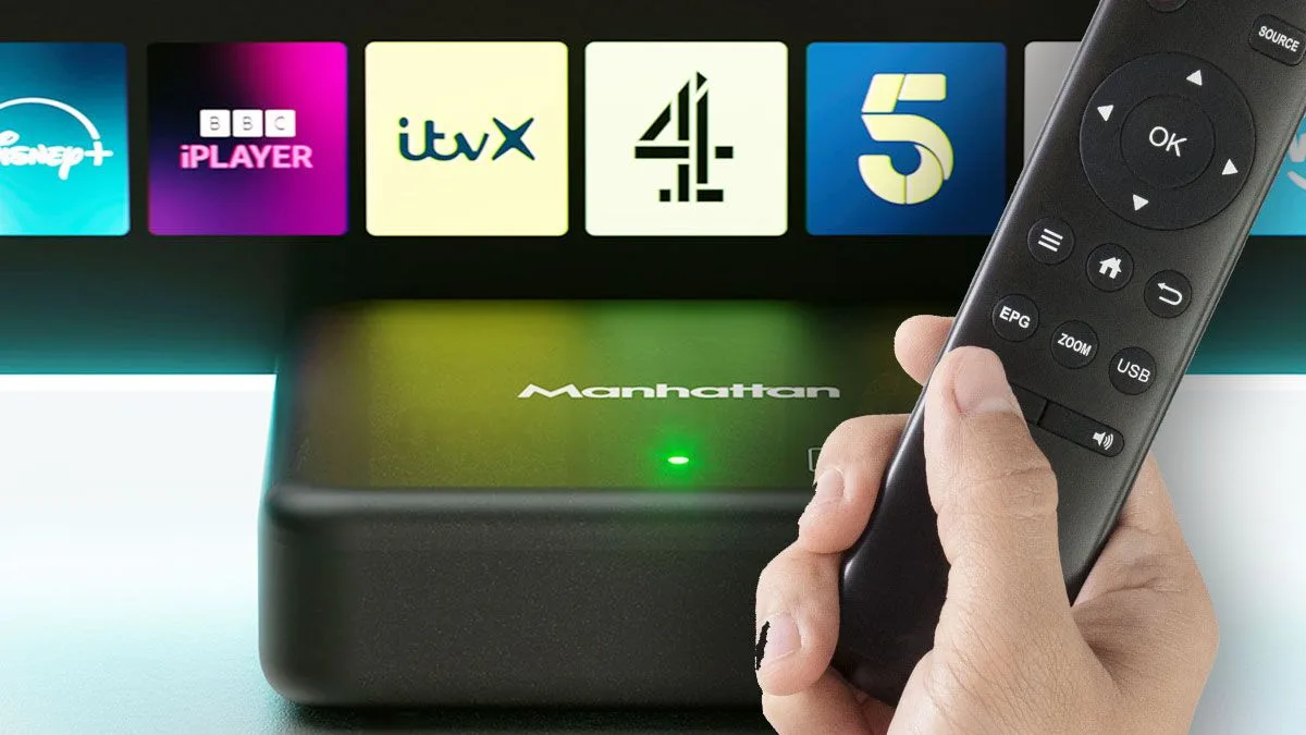 Manhattan Aero 4K TV Streamer Launches with Freely in UK