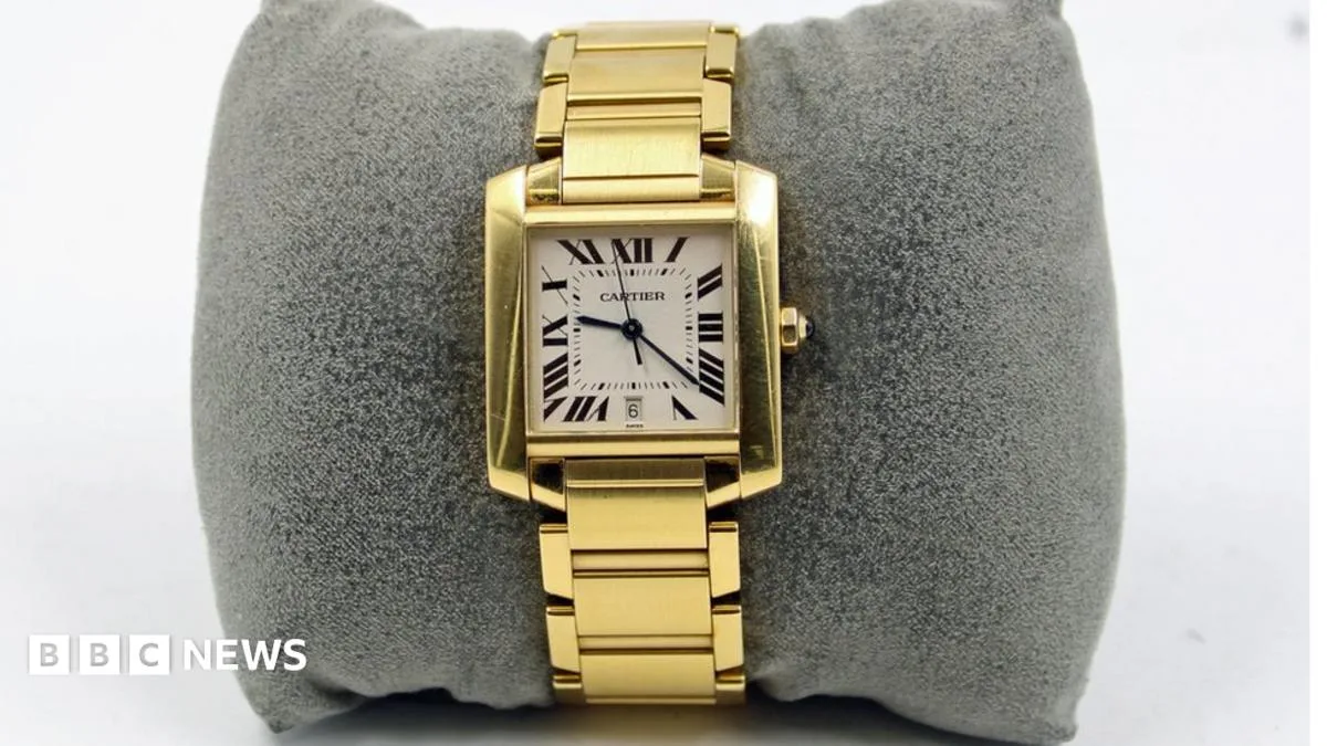 Cartier Watch Found in Charity Shop Donation Raises £10,000