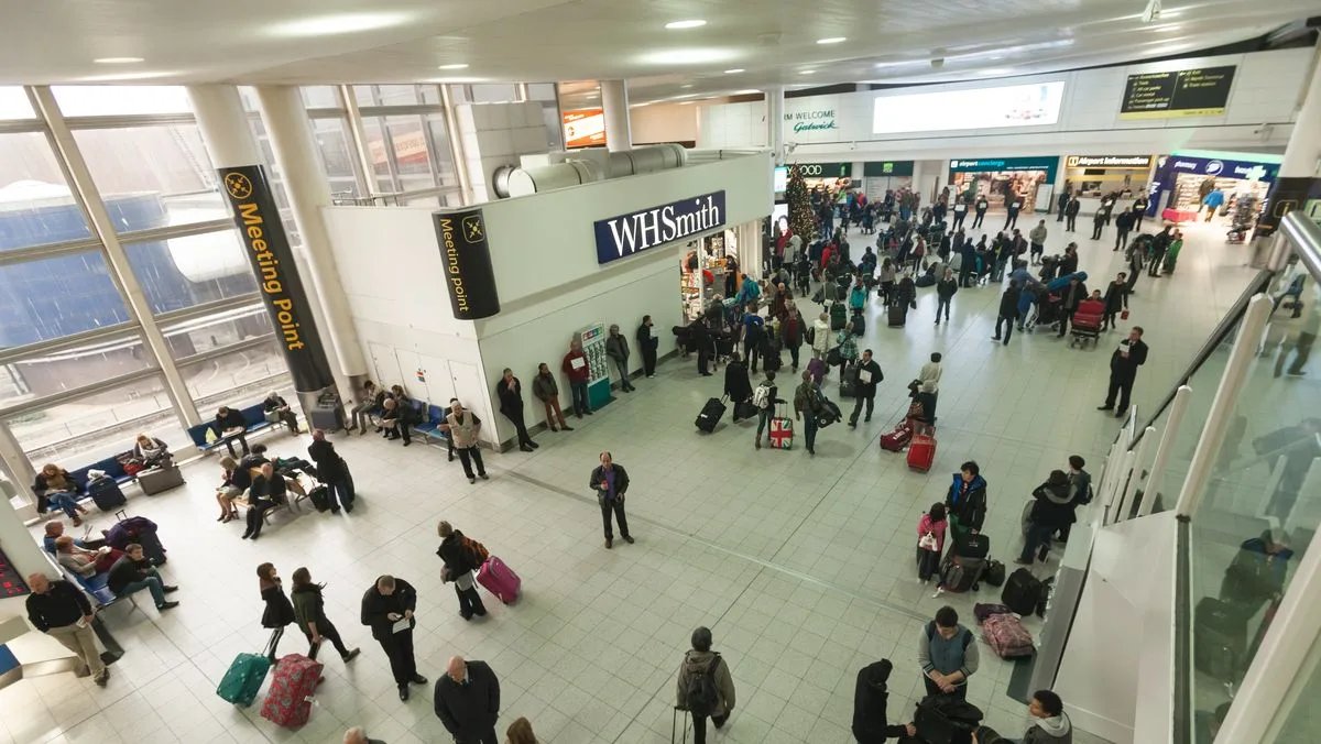 Man Shocked After £58.70 Snack Haul at Gatwick WHSmith