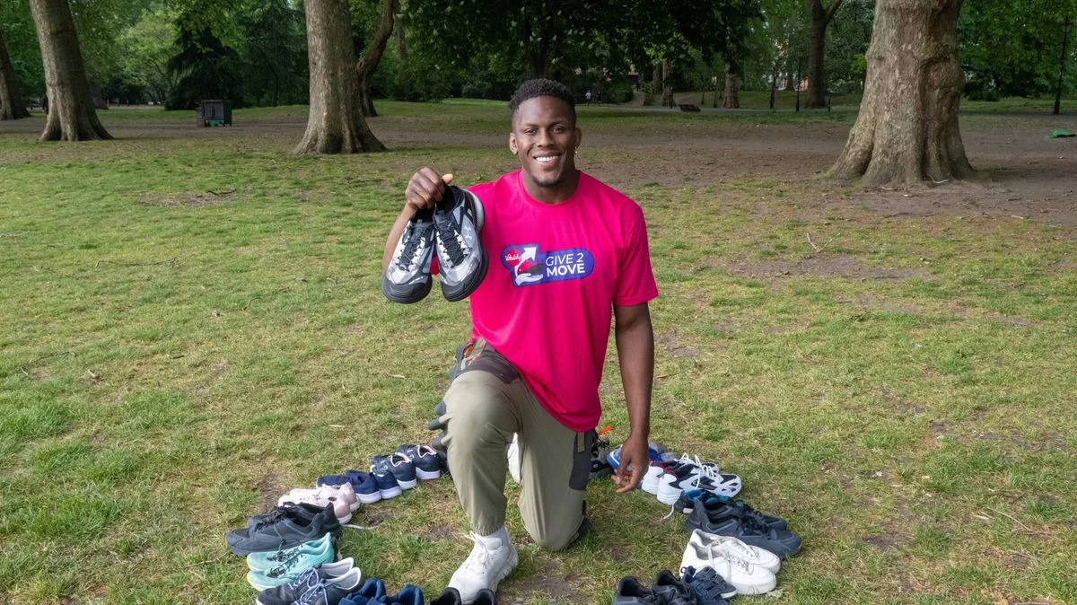 Maro Itoje Urges Brits to Donate Unused Trainers to Boost Activity