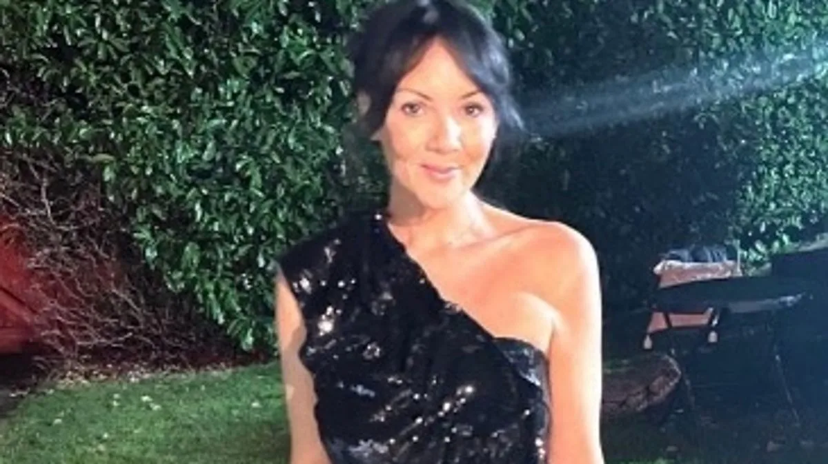 Martine McCutcheon Stuns in Black Dress After 21-Inch Weight Loss