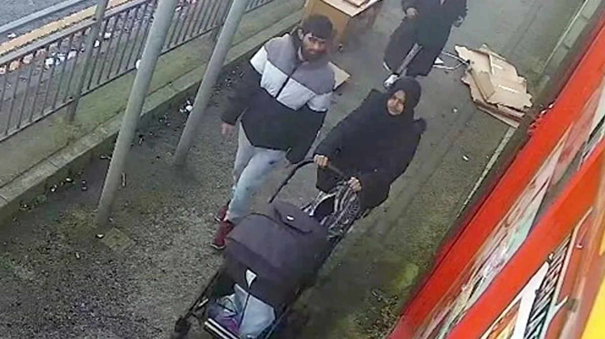 Husband's chilling reaction to baby after murdering mother in Bradford