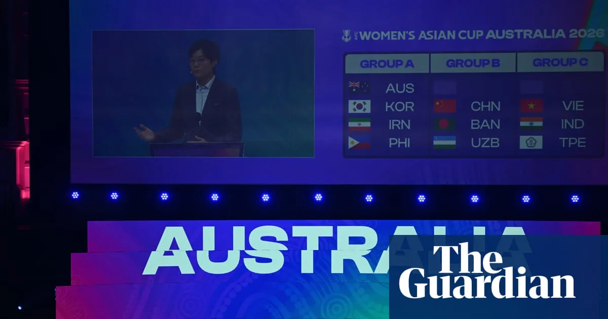 Matildas Face Tough 2026 Women's Asian Cup Draw