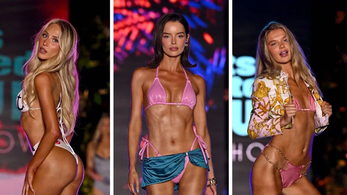 Maura Higgins Shines in Two Looks at Sports Illustrated Miami Event