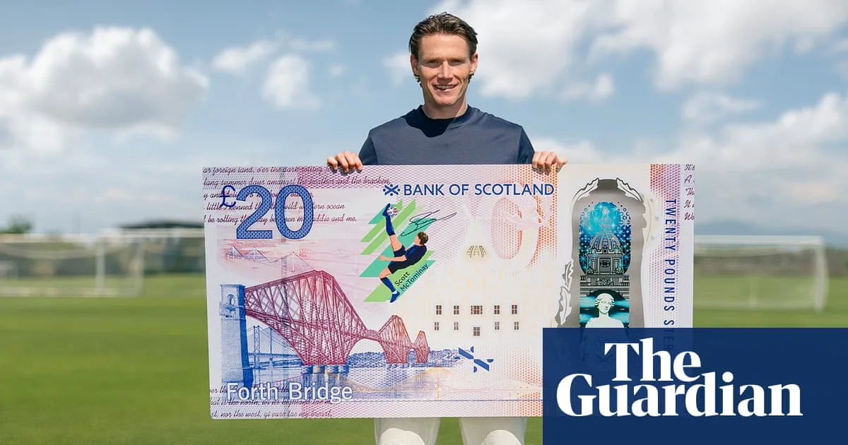 Scott McTominay Overhead Kick Features on Limited-Edition £20 Banknote