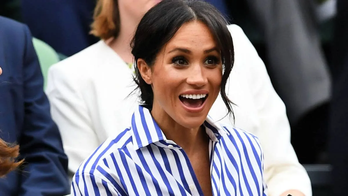 Get Meghan Markle's Wimbledon Striped Shirt Look for Under £20
