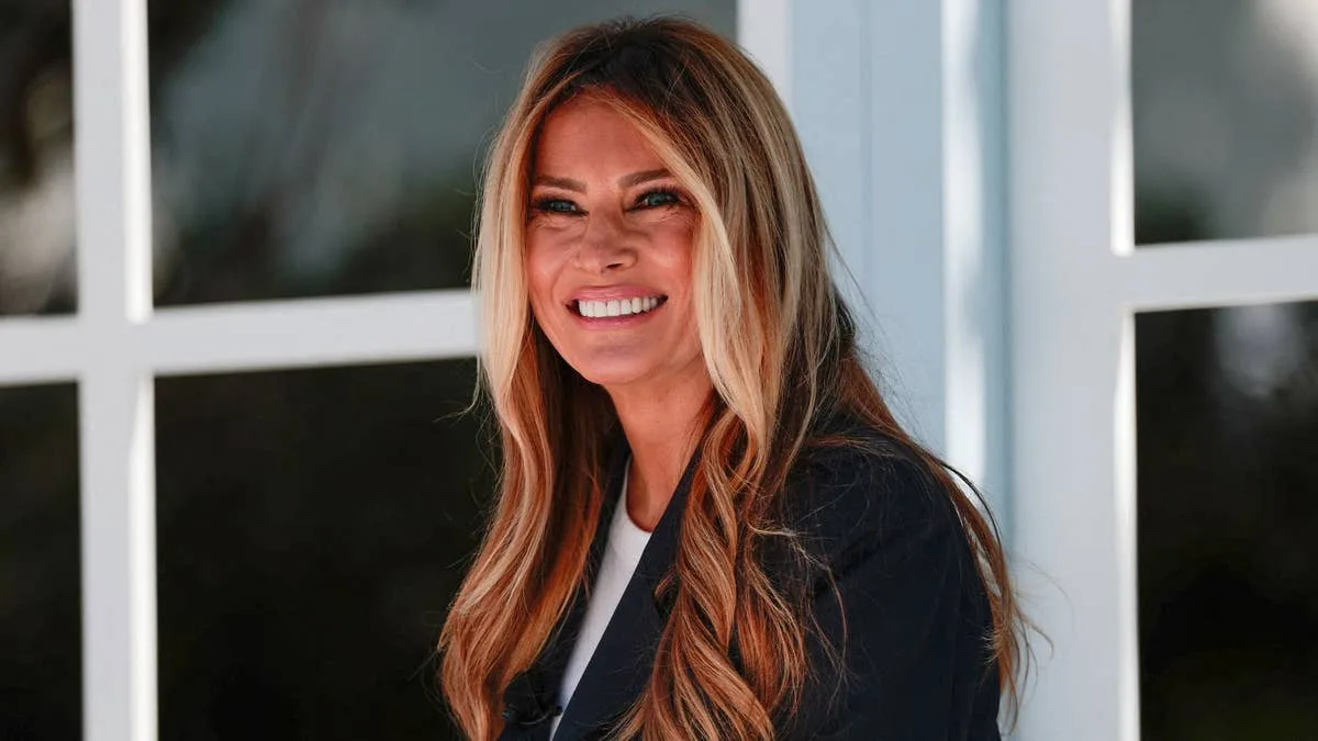 Melania Trump Breaks from Tradition with Ralph Lauren Blazer at Easter Egg Roll