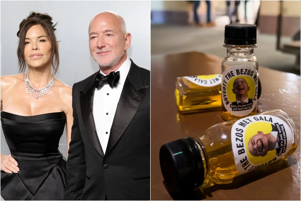 Met Gala 2026: Activists Leave Fake Urine Bottles at Met Museum in Bezos Protest
