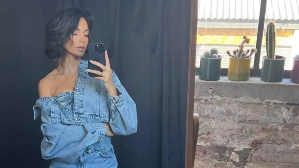 Michelle Keegan Stuns Fans with Triple Denim Look in New Very Collection