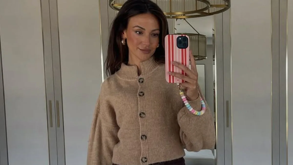Michelle Keegan's £30 Autumn Cardigan Is a Hit with Fans