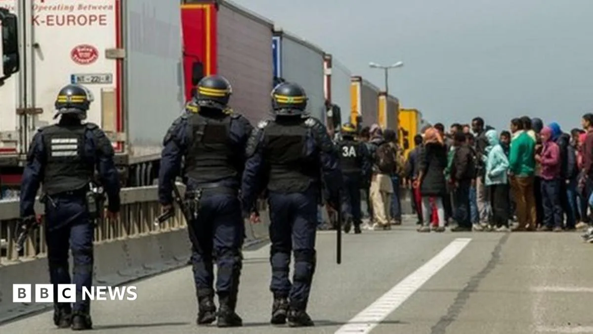 Calais Migrants Storm Port in Major UK Border Security Incident