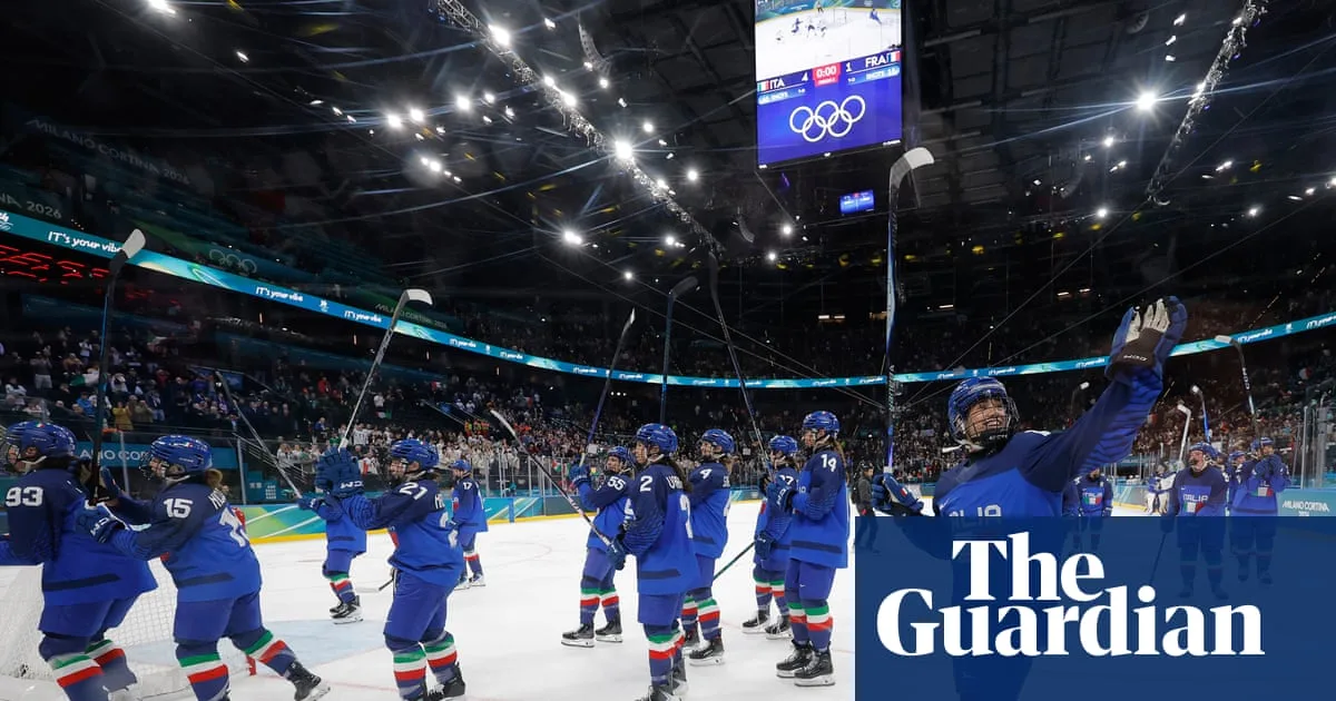 Milan's Ice Hockey Arena Opens Amid Construction Chaos, Fans Unfazed