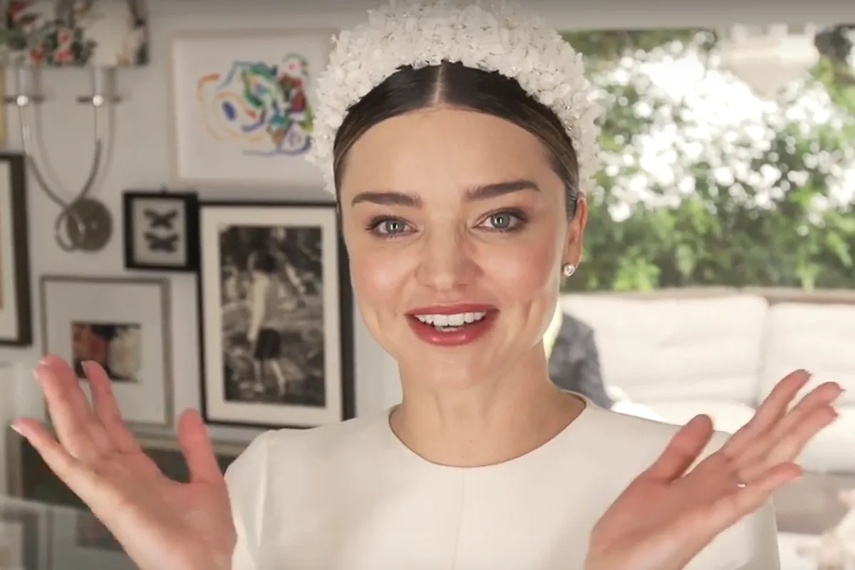 Miranda Kerr Reveals Wedding Photos and Dior Gown Details