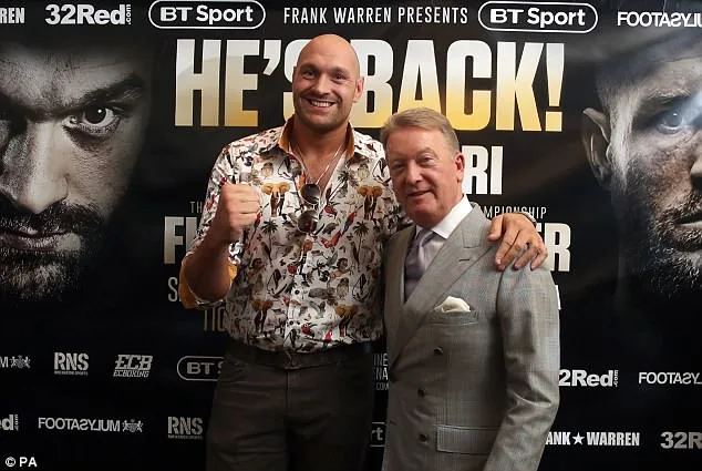 Frank Warren: Tyson Fury Will Prove Himself 'Greatest Heavyweight of His Generation'
