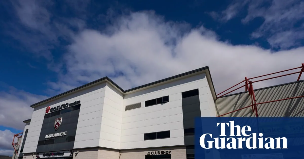Morecambe suspended from National League amid financial crisis