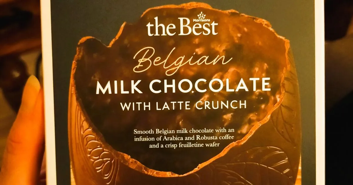 Morrisons 10 Latte Crunch Easter Egg A Grown Up Treat