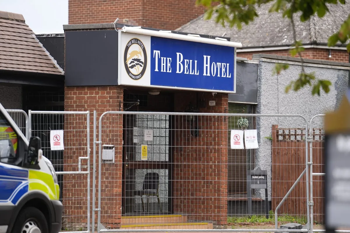 Three Men Arrested After Police Injured at Epping Asylum Seeker Hotel Protest